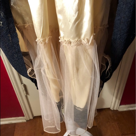 Moulinette Soeurs Strapless Black Lace Dress - Picture 8 of 15